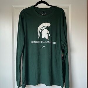 Nike Dey Fit MSU long sleeve shirt
